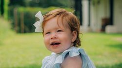 Prince Harry and Meghan Markle's daughter Lilibet Diana beams in this new picture 